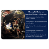 4 Card Value Pack - The Mysteries of the Rosary